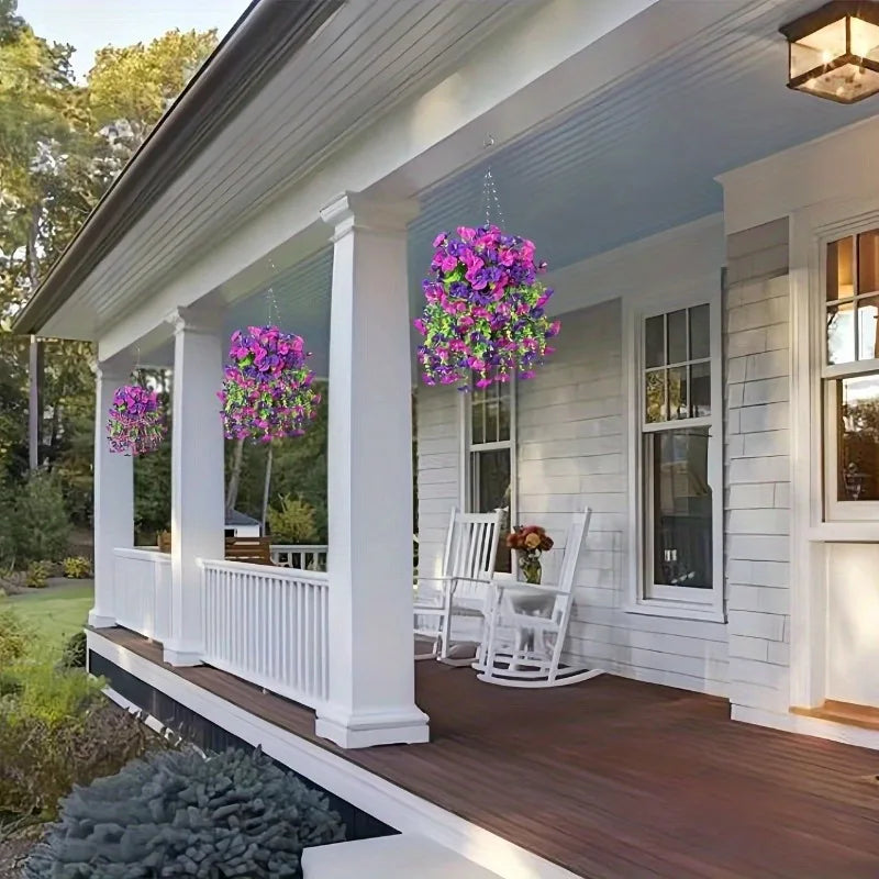 Bloom Drop: Hanging Artificial Flower Vine