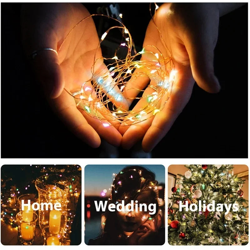 Sun Glow: Outdoor Solar Fairy String Lights