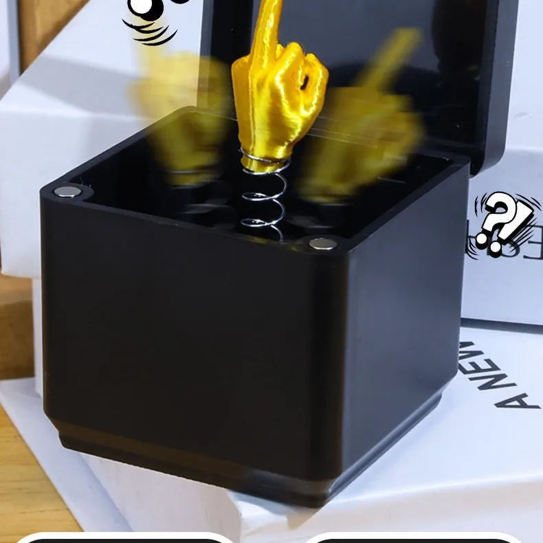 Surprise Inside: Middle Finger Prank Gift Box